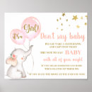 Search for pink elephant baby shower games Modern