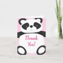 Search for panda thank you cards Cute