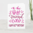 Search for friends 60th birthday cards Typography