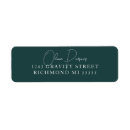 Search for jewel return address labels Modern