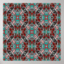 Search for black white turquoise art Pattern
