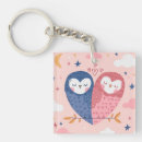 Search for owl couple key rings Bird