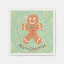 Search for gingerbread man napkins Cookies