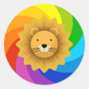 Search for cartoon lion stickers Cat