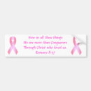 Search for breast cancer ribbon bumper stickers Hope