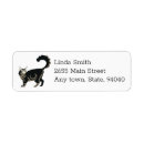 Search for customizeable return address labels Cat