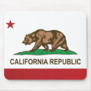 Search for us state flags mousepads Illustration