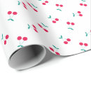 Search for cherries wrapping paper Cherry