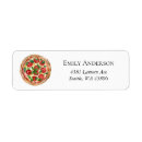 Search for pizza party return address labels Gender neutral