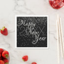 Search for new year napkins Silver