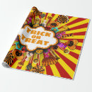 Search for trick or treat wrapping paper Autumn