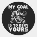 Search for hockey goal stickers Team