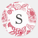 Search for paisley wedding stickers Pink