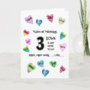 Search for happy 3rd anniversary cards Couple