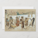 Search for carol singing christmas cards Cats