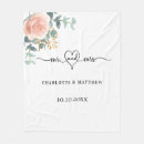 Search for mr and mrs blankets Just married