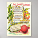 Search for vintage vegetable posters Vegetarian