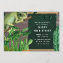 Search for iguana birthday invitations Jungle