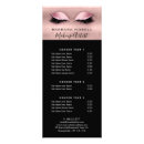 Search for salon service menu rack cards Hair