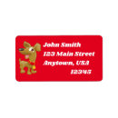 Search for cartoon dog return address labels Canine