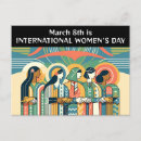 Search for international womens day postcards March 8th