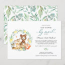 Search for gender neutral bridal shower invitations Greenery