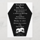 Search for october wedding invitations Skull