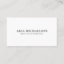 Search for basic standard business cards Black and white