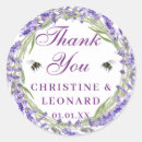 Search for lilac wedding stickers Bohemian