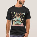 Search for cat yoga tshirts Birthday