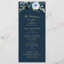 Search for fall wedding programmes Order of service