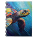 Search for turtle notebooks Under the sea