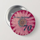 Search for 70th birthday badges Blue