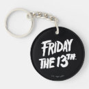 Search for hockey logos key rings Friday the 13th