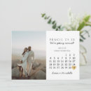 Search for calendar save the date postcards wedding stationery Simple