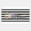 Search for salon rectangle stickers Hair stylist