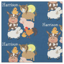 Search for cute farm animal fabric Cartoon