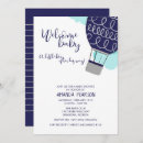 Search for welcome baby shower invitations Hot air balloon