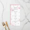 Search for baby shower menus Pink