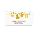 Search for autumn harvest return address labels Leaves