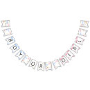 Search for baby boy bunting flags Watercolor