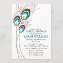 Search for feather bridal shower invitations Nature