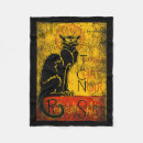Search for halloween black cat blankets Magic moon