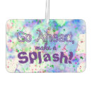 Search for colourful interior car accessories Watercolor