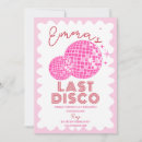 Search for last disco hens party invitations Bachelorette weekend