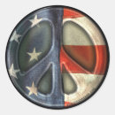 Search for vintage peace sign stickers War