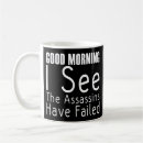 Search for assassins mugs The assassins have failed