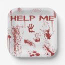 Search for blood splatter plates Halloween party