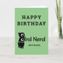 Search for bird watching cards Birder