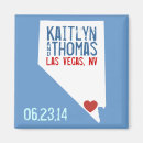 Search for las vegas save the date magnets Marriage